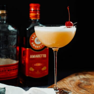 Amaretto whiskey sour