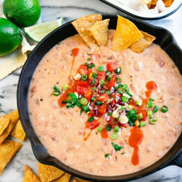 How to make bean dip