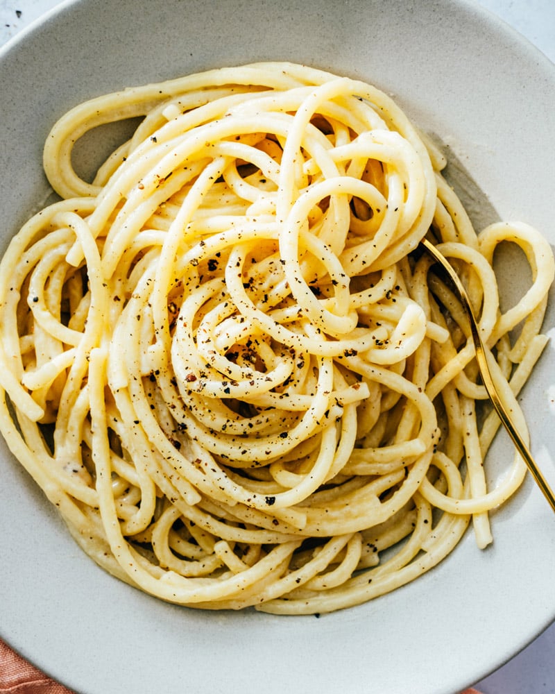 Cacio e pepe recipe