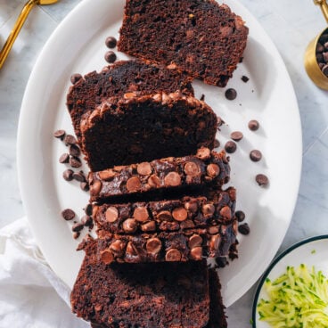 Chocolate zucchini bread