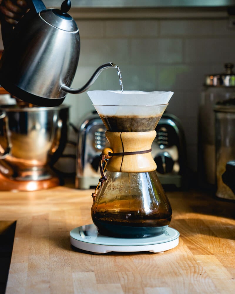 Pour over coffee