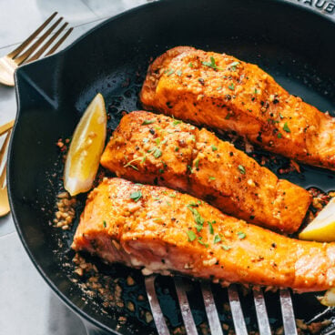 Garlic butter salmon