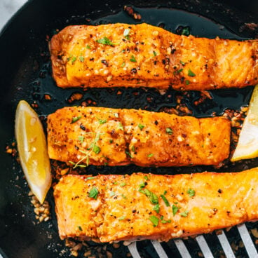 Pan seared salmon