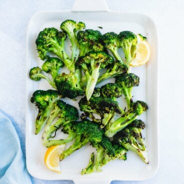 Grilled broccoli