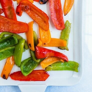 Grilled peppers