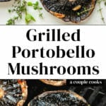 Grilled Portobello Mushrooms