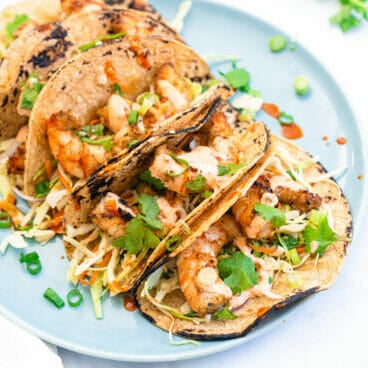 Grilled shrimp tacos