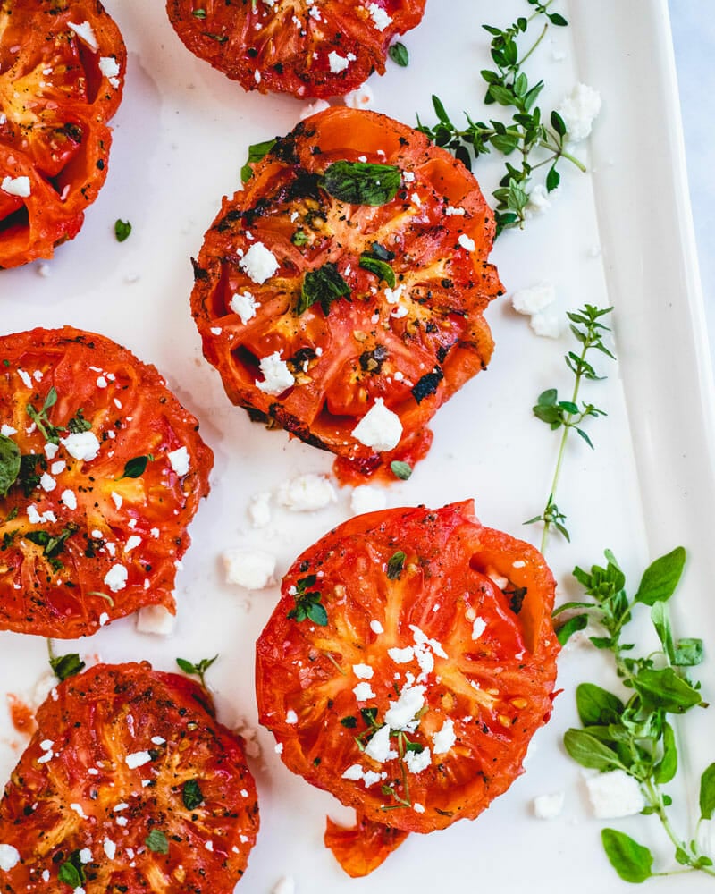 Grilled tomatoes