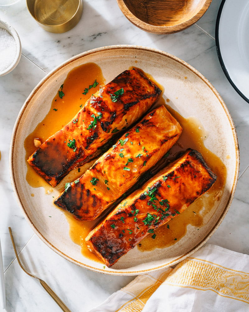 Honey Glazed Salmon