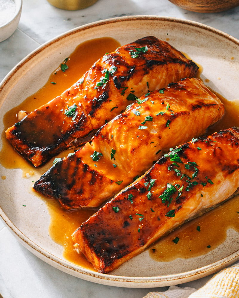 Honey Glazed Salmon