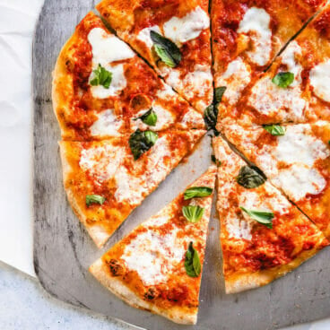 Margherita pizza