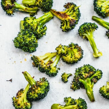 Oven roasted broccoli