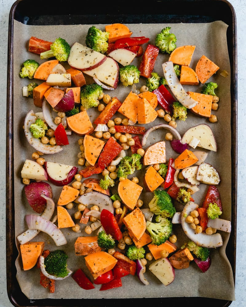 Sheet pan dinner