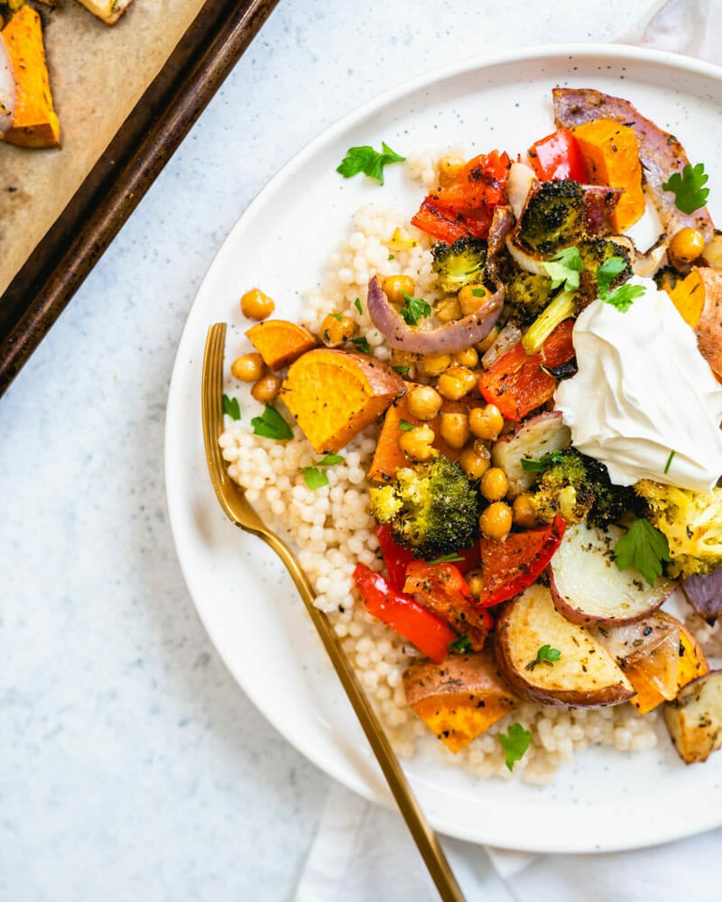 Sheet pan dinner