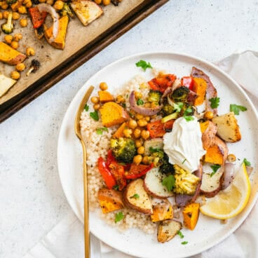 Easy sheet pan dinner