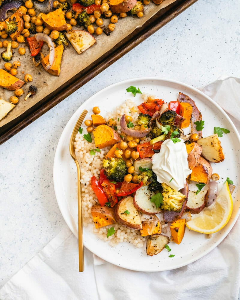 Easy sheet pan dinner