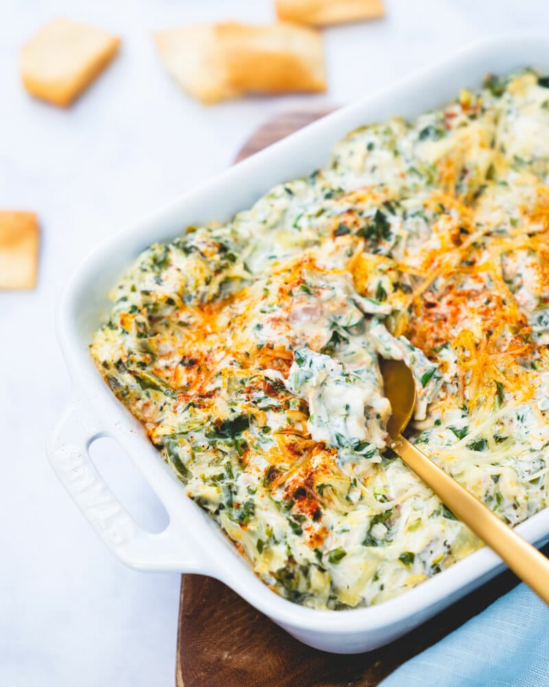 Spinach artichoke dip