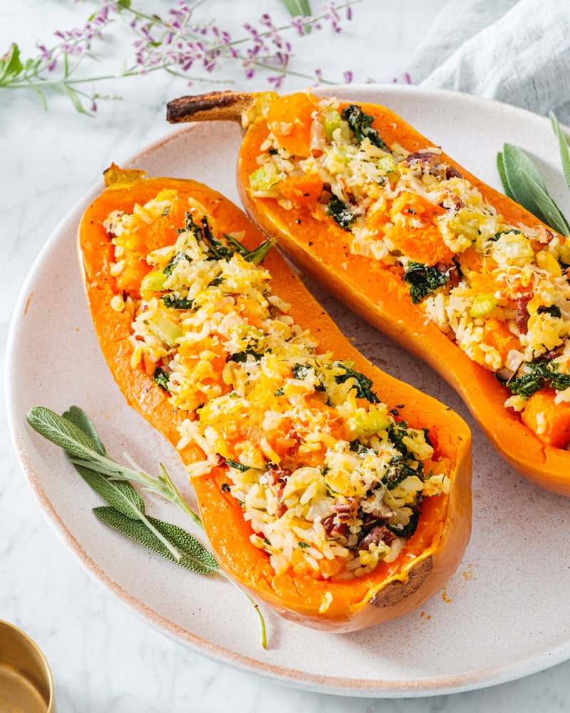 Stuffed Butternut Squash