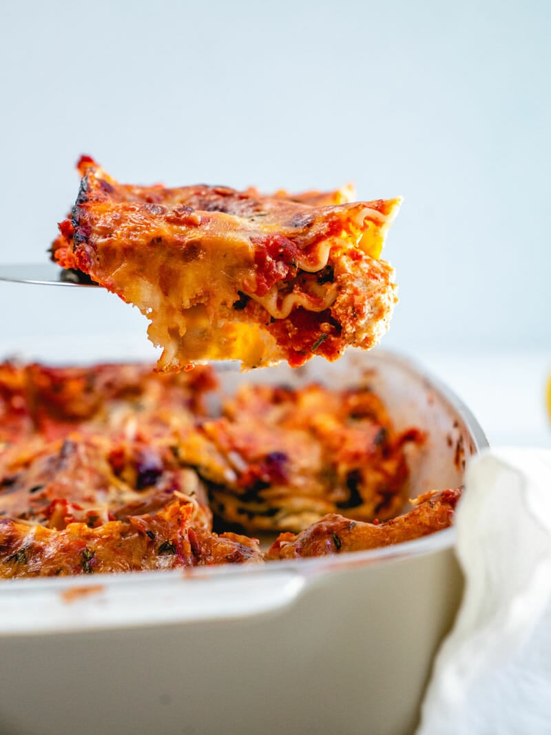 Lasagna with ricotta