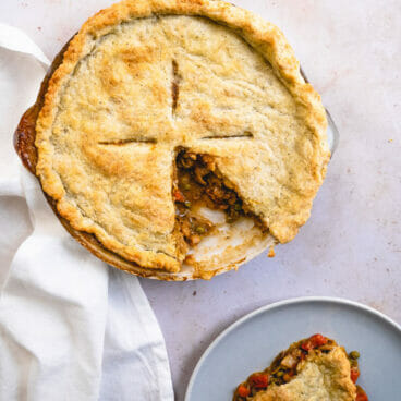 Fall vegetable pot pie