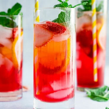 Vodka spritzer