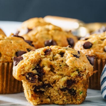 Zucchini Chocolate Chip Muffins