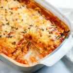 Zucchini lasagna